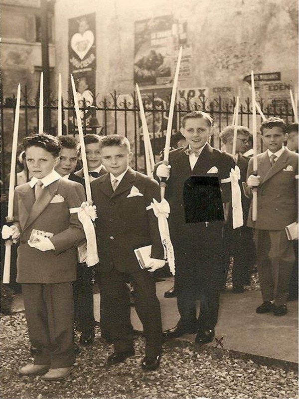 7 Procession communiants 27 mai 1956