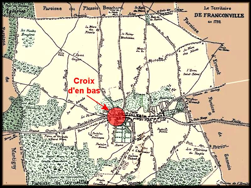 carte croix en bas