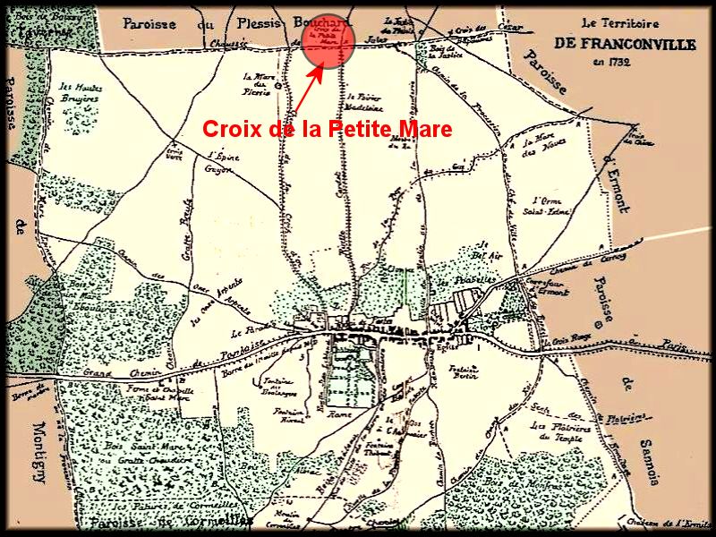carte croix petite mare