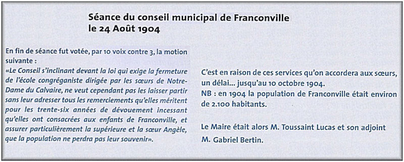 Conseil municipal 24 08 1904