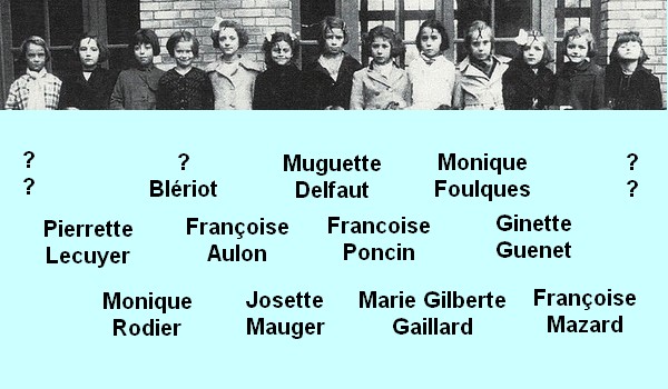 1951 1952 Buisson primaire rang 4 ID